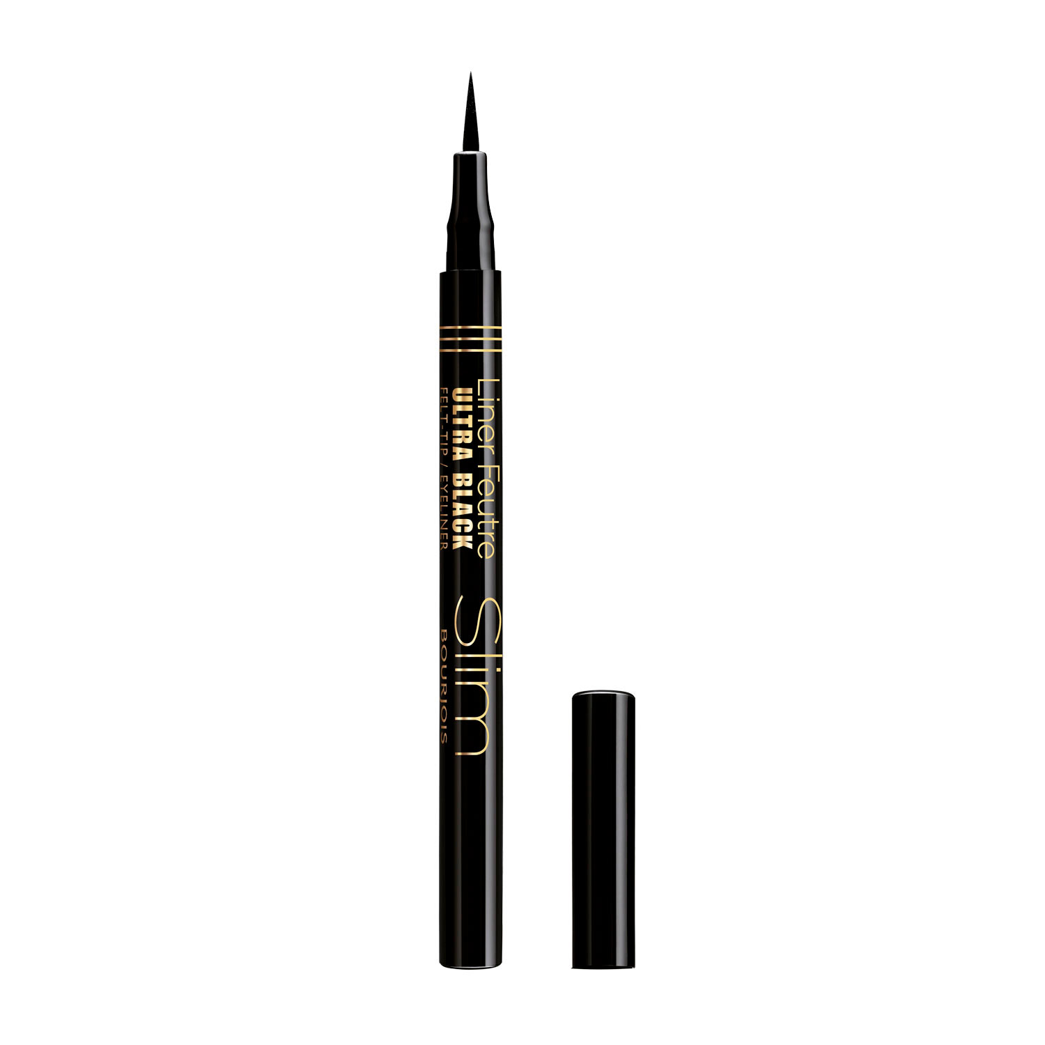 Підводка-фломастер для очей Bourjois Liner Feutre Slim тонка, 17 Ultra Black, 0.8 мл