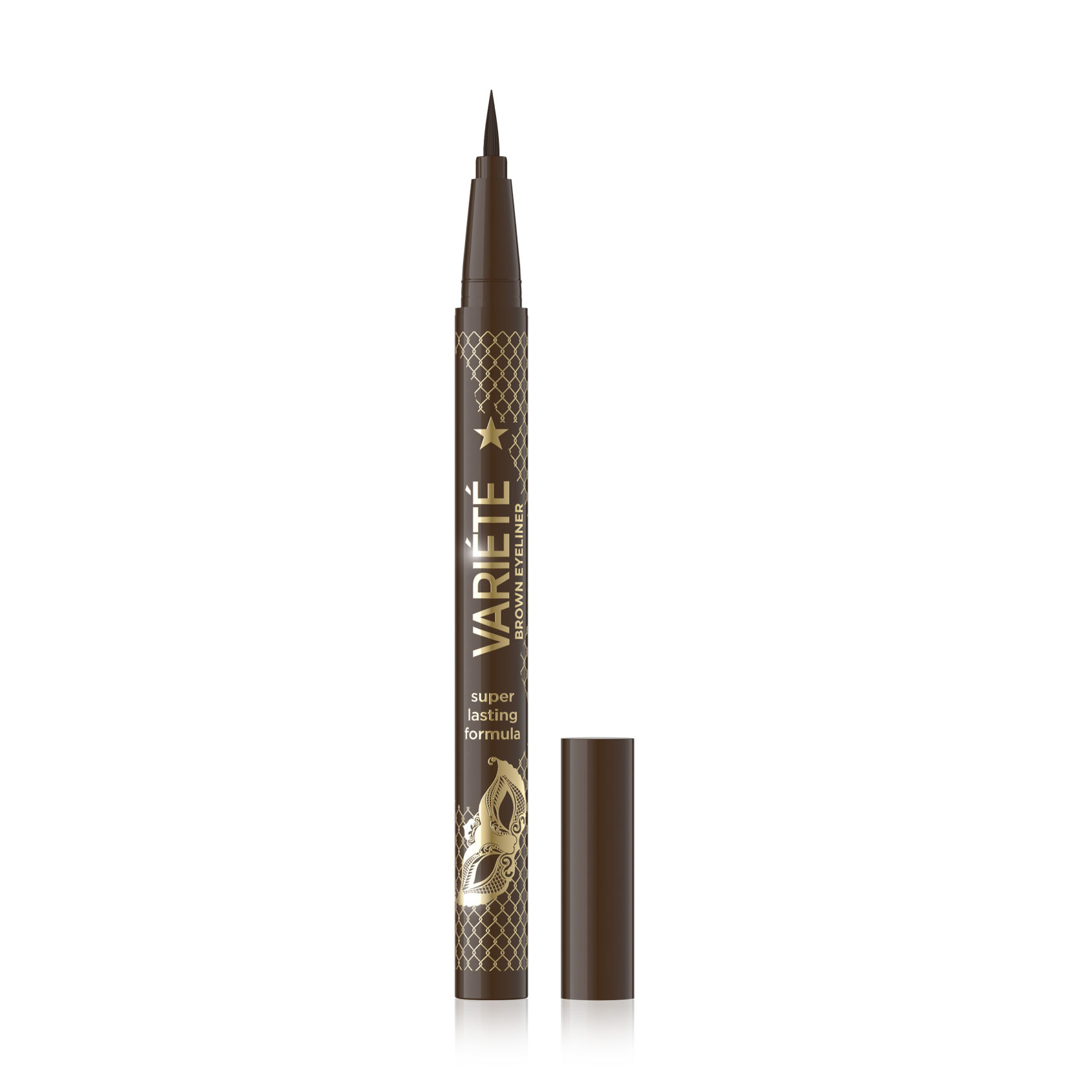 Підводка-фломастер для очей Eveline Cosmetics Variete Brown, 7 мл