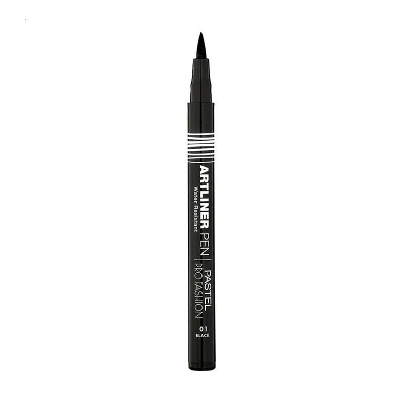 Підводка-фломастер для очей Pastel Profashion Artliner Pen 01 Чорна, 0.8 мл